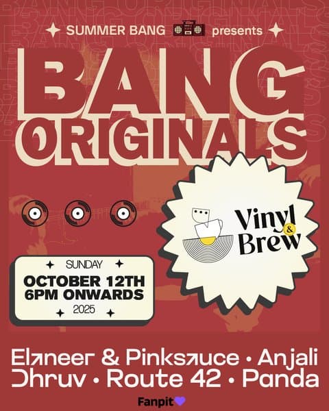 Summer Bang: Bang Originals VINYL AND BREW