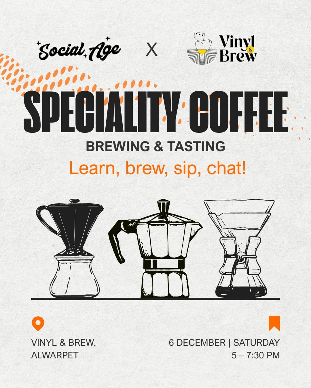 Brew Like a Barista: A Specialty Coffee Experience