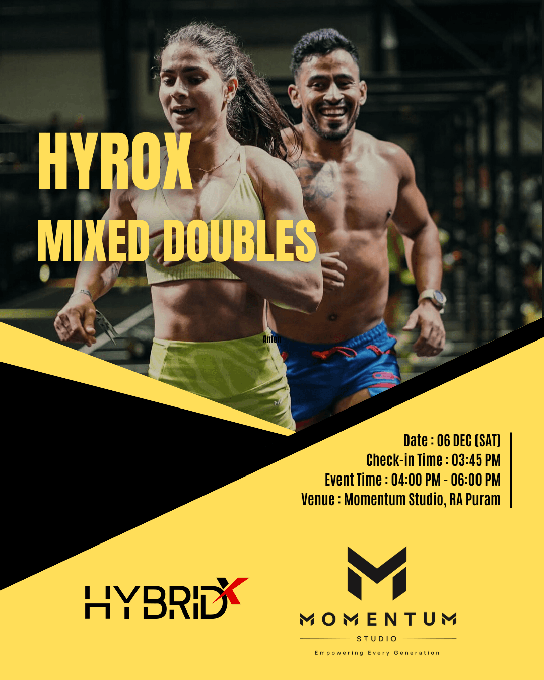 HYROX - MIXED  DOUBLES