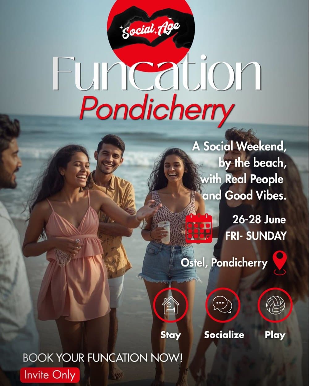 Funcation to Pondicherry